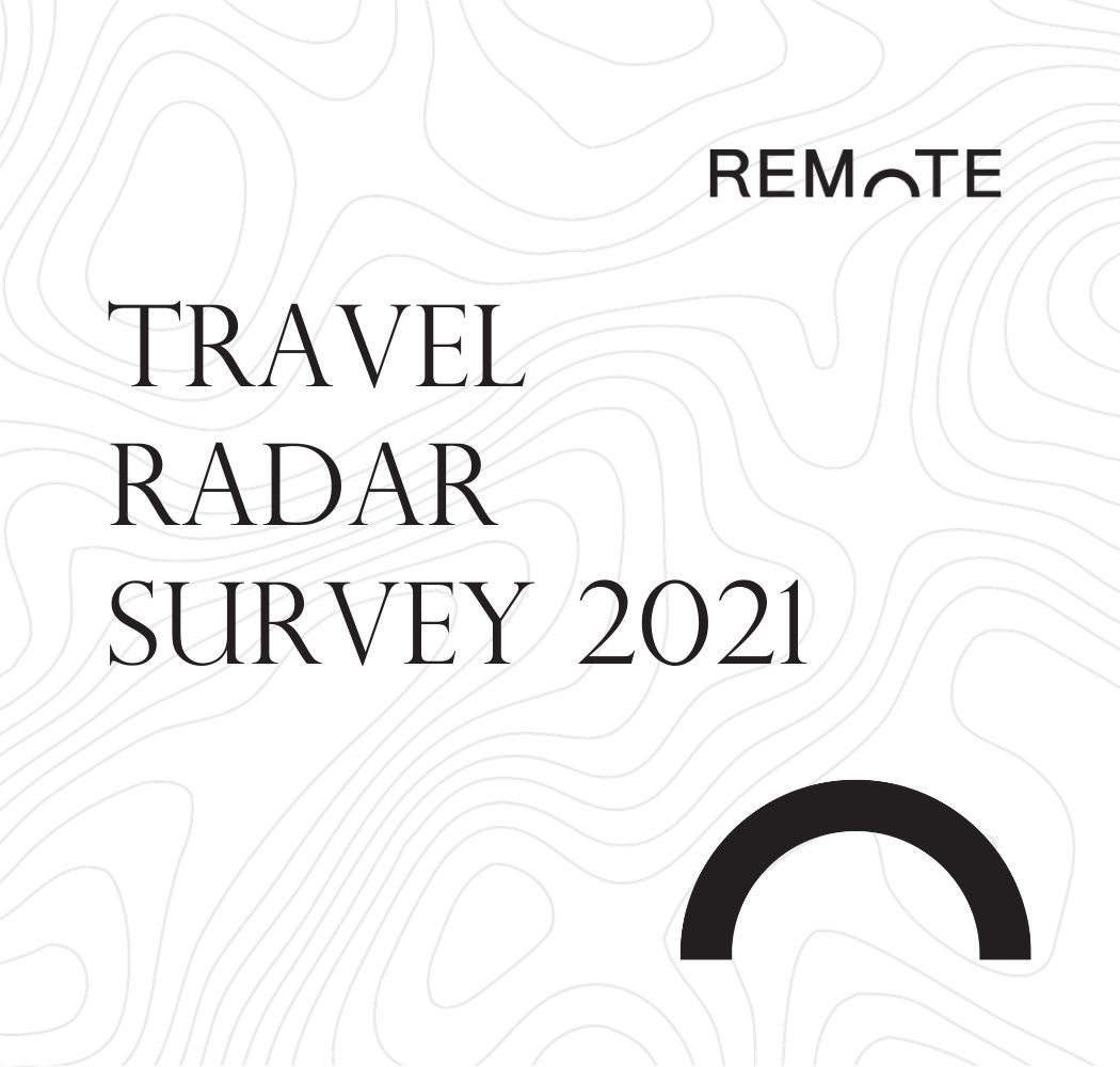 Travel Radar Survey Remote 2021