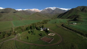 Estancia Los Chulengos - aerial view