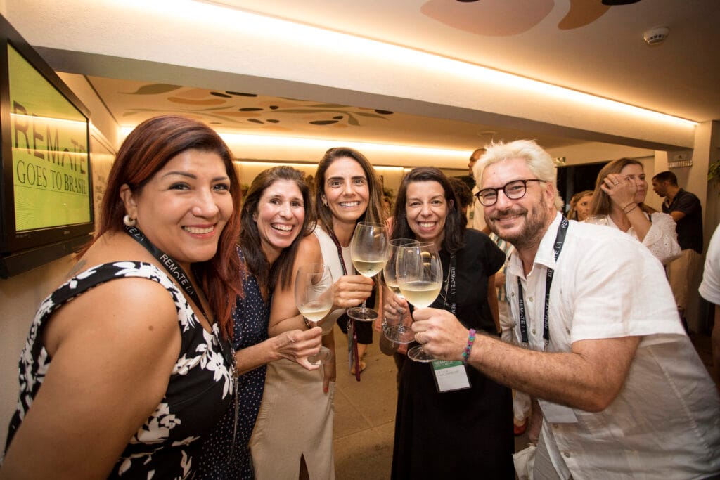 Happy hour after REMOTE Goes to Brasil