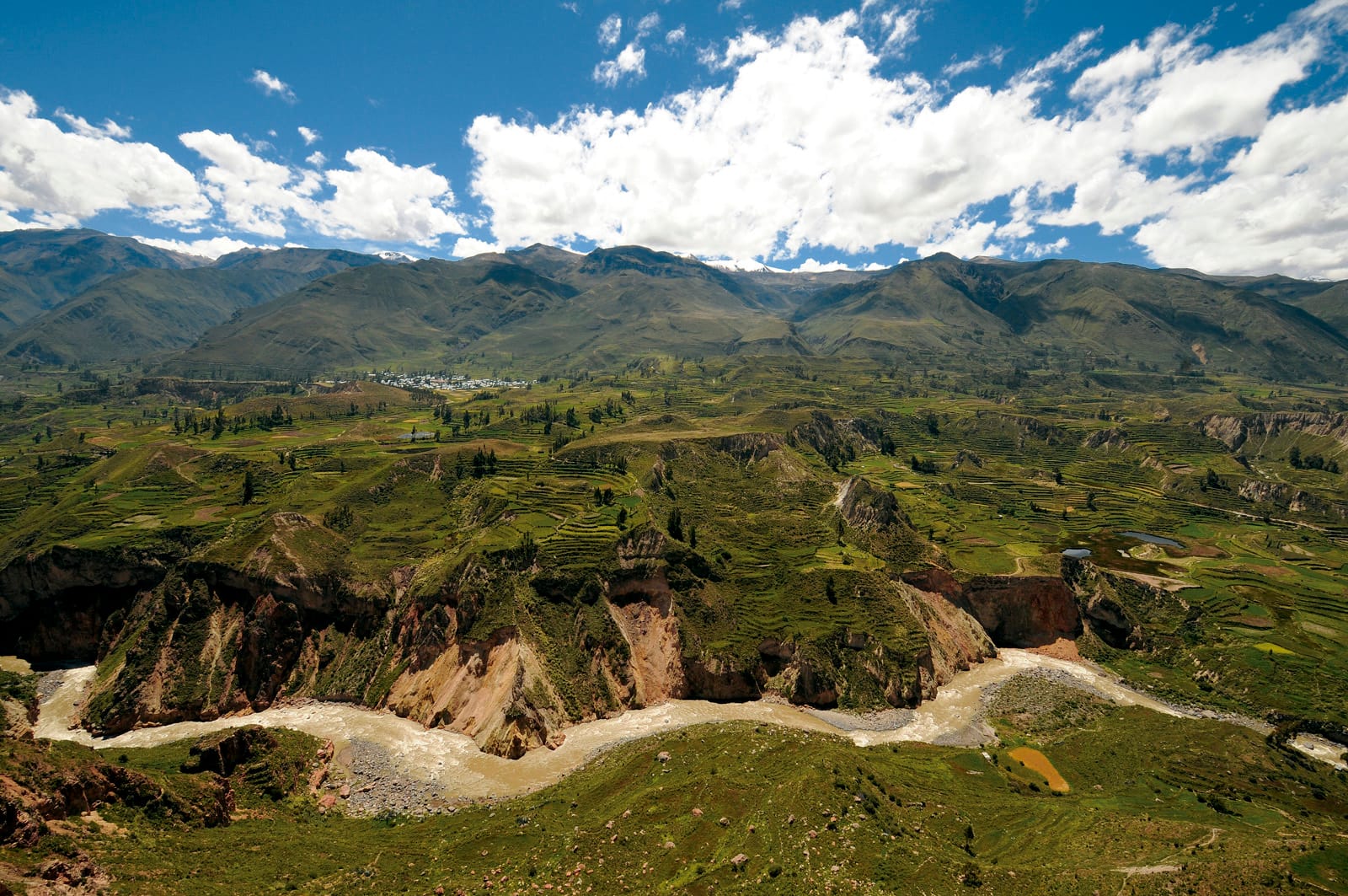 Valle y cañón del Colca.