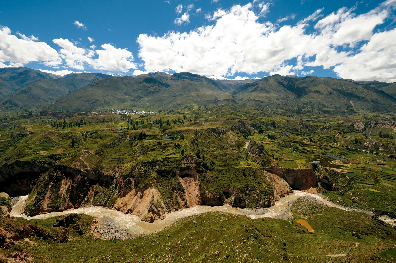 Valle y cañón del Colca.