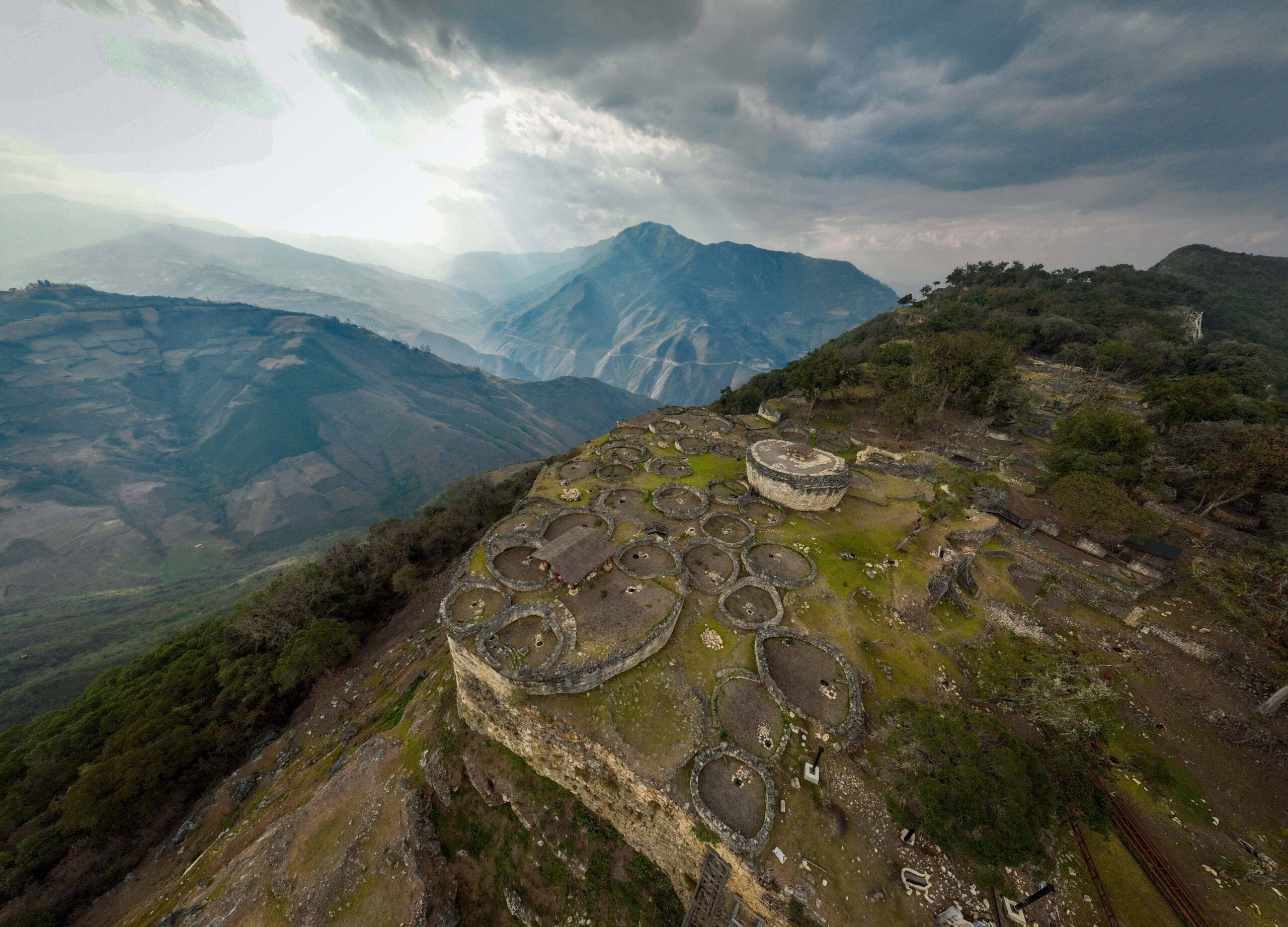 Chachapoyas archaeological site in Peru
