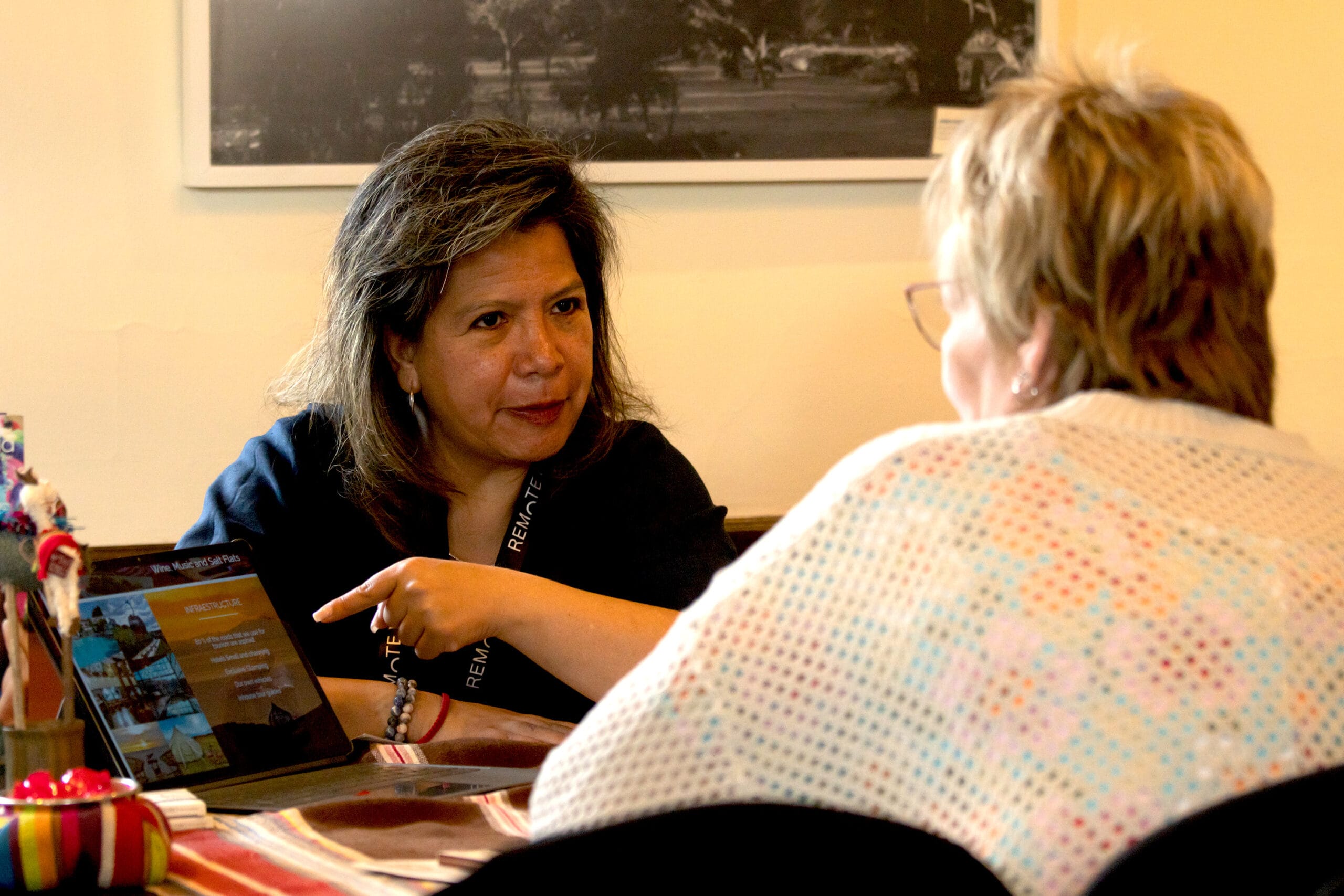 Janette Simbron, Founder of Bolivia Milenaria