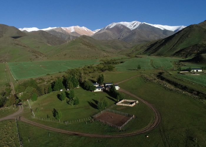 Estancia Los Chulengos - aerial view