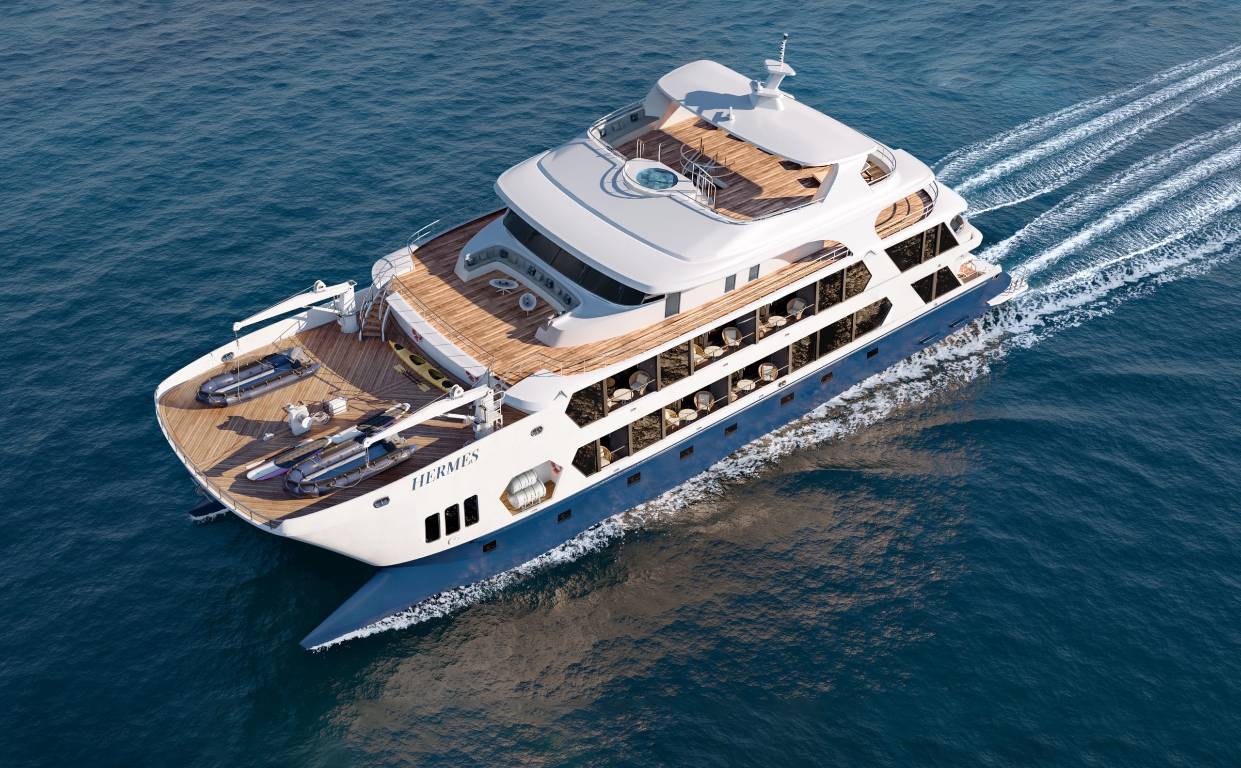 Via Natura: Hermes Galapagos Mega Catamaran